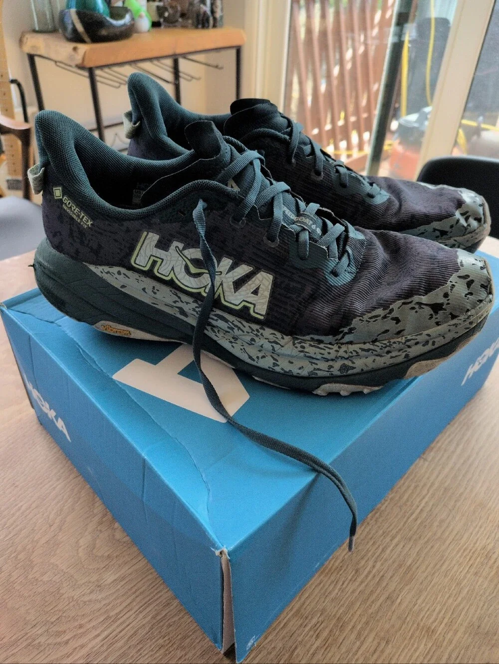 ✨SALE Hoka Speedgoat 6 Gtx Tennis Shoes Mens 12 **Well Worn**
